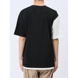 斜め切替 クルーネック半袖Tシャツ | TAKA-Q MEN | 詳細画像30 