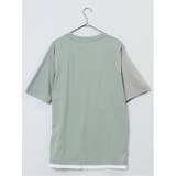 斜め切替 クルーネック半袖Tシャツ | TAKA-Q MEN | 詳細画像45 