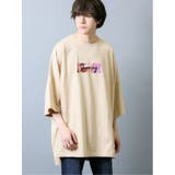リッププリント クルーネック半袖BIGTシャツ | TAKA-Q MEN | 詳細画像1 