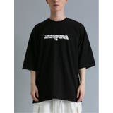 発泡プリント ドルマン半袖BIGTシャツ | TAKA-Q MEN | 詳細画像15