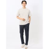 【DRESS T-SHIRT】シルケットコットン スロープネック半袖Tシャツ | TAKA-Q MEN | 詳細画像17