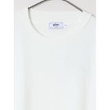 【DRESS T-SHIRT】シルケットコットン スロープネック半袖Tシャツ | TAKA-Q MEN | 詳細画像3