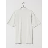 【DRESS T-SHIRT】シルケットコットン スロープネック半袖Tシャツ | TAKA-Q MEN | 詳細画像6