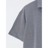 【大きいサイズ】ジム/GIM 鹿の子 ワイドカラー半袖ポロシャツ | TAKA-Q MEN | 詳細画像8 