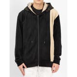シルキーフリース 切替フルZIP ルーズパーカー | TAKA-Q MEN | 詳細画像15