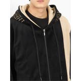 シルキーフリース 切替フルZIP ルーズパーカー | TAKA-Q MEN | 詳細画像18