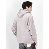 シルキーフリース 切替フルZIP ルーズパーカー | TAKA-Q MEN | 詳細画像3