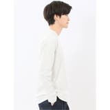【DRESS T-SHIRT】シルケットスムス スロープネック 長袖Tシャツ | TAKA-Q MEN | 詳細画像4 