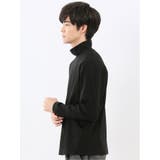 【DRESS T-SHIRT】シルケットスムス ハイネック 長袖Tシャツ | TAKA-Q MEN | 詳細画像11 