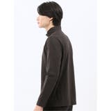 【DRESS T-SHIRT】シルケットスムス ハイネック 長袖Tシャツ | TAKA-Q MEN | 詳細画像11 
