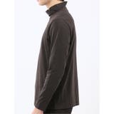 【DRESS T-SHIRT】シルケットスムス ハイネック 長袖Tシャツ | TAKA-Q MEN | 詳細画像16 