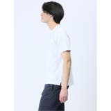 【DRESS T-SHIRT】綿ストレッチ クルーネック半袖Tシャツ | TAKA-Q MEN | 詳細画像14 