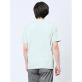 【DRESS T-SHIRT】綿ストレッチ クルーネック半袖Tシャツ | TAKA-Q MEN | 詳細画像3 
