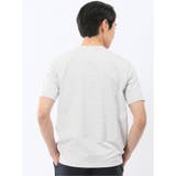 【DRESS T-SHIRT】綿ストレッチ ボーダー クルーネック半袖Tシャツ | TAKA-Q MEN | 詳細画像13 