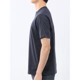 【DRESS T-SHIRT】綿ストレッチ ボーダー クルーネック半袖Tシャツ | TAKA-Q MEN | 詳細画像7 