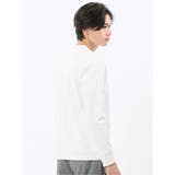 【DRESS T-SHIRT】シルケットスムス スロープネック 長袖Tシャツ | TAKA-Q MEN | 詳細画像4