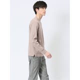 【DRESS T-SHIRT】綿ストレッチ モックネック長袖Tシャツ | TAKA-Q MEN | 詳細画像46 