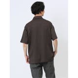 綿ストレッチ オーバーサイズ 半袖ポロシャツ | TAKA-Q MEN | 詳細画像13 