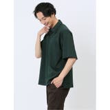 綿ストレッチ オーバーサイズ 半袖ポロシャツ | TAKA-Q MEN | 詳細画像22 