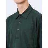 綿ストレッチ オーバーサイズ 半袖ポロシャツ | TAKA-Q MEN | 詳細画像29 