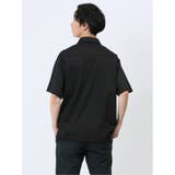 綿ストレッチ オーバーサイズ 半袖ポロシャツ | TAKA-Q MEN | 詳細画像3 