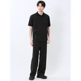 ストレッチ ニット衿 半袖ポロシャツ | TAKA-Q MEN | 詳細画像15 