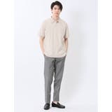 ストレッチ ニット衿 半袖ポロシャツ | TAKA-Q MEN | 詳細画像25 