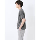 接触冷感 モックネック半袖Tシャツ | TAKA-Q MEN | 詳細画像12