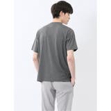 接触冷感 モックネック半袖Tシャツ | TAKA-Q MEN | 詳細画像13