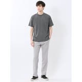 接触冷感 モックネック半袖Tシャツ | TAKA-Q MEN | 詳細画像15