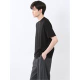接触冷感 モックネック半袖Tシャツ | TAKA-Q MEN | 詳細画像22