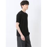 接触冷感 モックネック半袖Tシャツ | TAKA-Q MEN | 詳細画像24