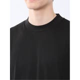 接触冷感 モックネック半袖Tシャツ | TAKA-Q MEN | 詳細画像28