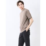 接触冷感 モックネック半袖Tシャツ | TAKA-Q MEN | 詳細画像31
