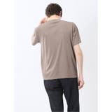 接触冷感 モックネック半袖Tシャツ | TAKA-Q MEN | 詳細画像32