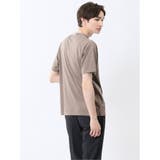 接触冷感 モックネック半袖Tシャツ | TAKA-Q MEN | 詳細画像33
