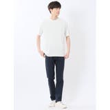 接触冷感 モックネック半袖Tシャツ | TAKA-Q MEN | 詳細画像5