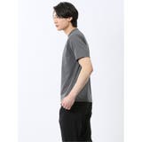 接触冷感 スロープネック半袖Tシャツ | TAKA-Q MEN | 詳細画像14