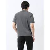 接触冷感 スロープネック半袖Tシャツ | TAKA-Q MEN | 詳細画像15
