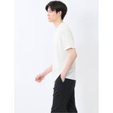 接触冷感 スロープネック半袖Tシャツ | TAKA-Q MEN | 詳細画像2