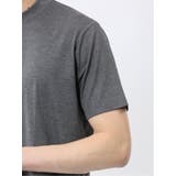 接触冷感 スロープネック半袖Tシャツ | TAKA-Q MEN | 詳細画像22