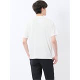 接触冷感 スロープネック半袖Tシャツ | TAKA-Q MEN | 詳細画像3