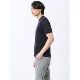 接触冷感 スロープネック半袖Tシャツ | TAKA-Q MEN | 詳細画像34