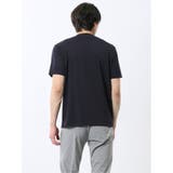 接触冷感 スロープネック半袖Tシャツ | TAKA-Q MEN | 詳細画像35