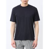 接触冷感 スロープネック半袖Tシャツ | TAKA-Q MEN | 詳細画像38