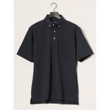 75紺 | Biz フィールドセンサー ボタンダウン半袖 ビズポロ | TAKA-Q MEN