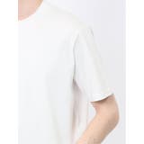 【DRESS T-SHIRT】綿ストレッチ スロープネック半袖Tシャツ | TAKA-Q MEN | 詳細画像10 