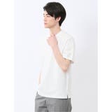 【DRESS T-SHIRT】綿ストレッチ スロープネック半袖Tシャツ | TAKA-Q MEN | 詳細画像2 