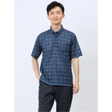 75紺 | Biz 接触冷感 吸水速乾 半袖ポロシャツ | TAKA-Q MEN