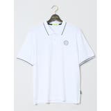 01白 | 【大きいサイズ】ビバハート/VIVA HEART 鹿の子 半袖ポロシャツ | TAKA-Q MEN